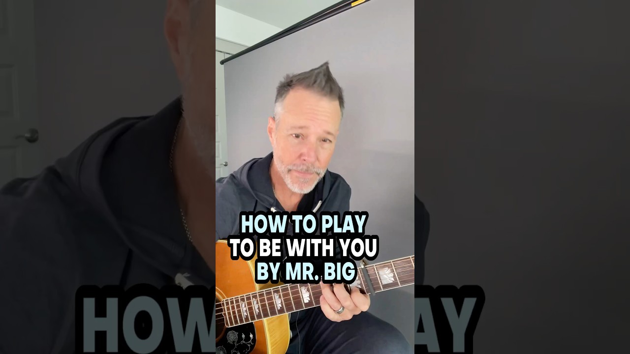How To Play To Be With You By Mr. Big!
