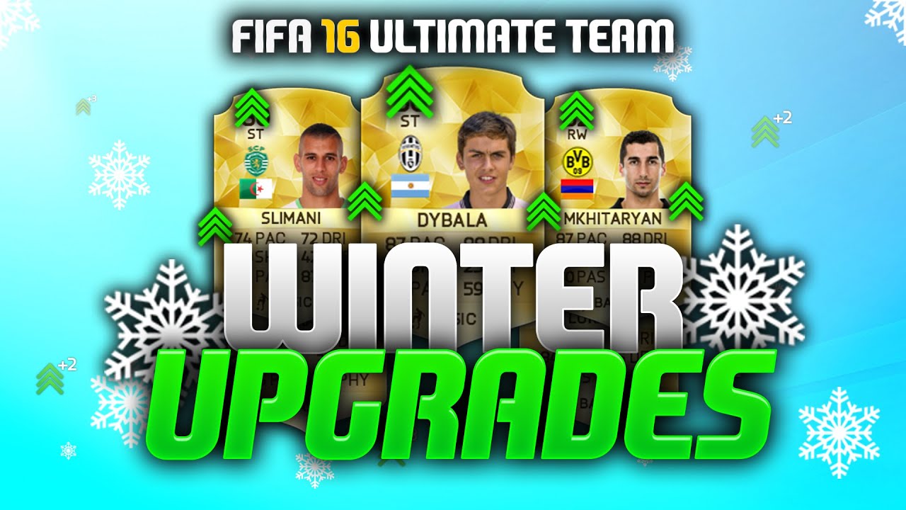 FIFA 16 WINTER UPGRADES W/ DYBALA & MORE! (FIFA 16 UPGRADE PREDICTIONS)