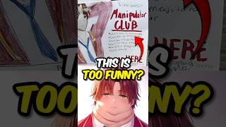 MANIPULATOR CLUB AT SCHOOL😭 #anime #shorts