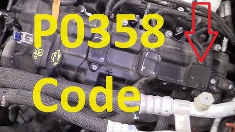 Causes and Fixes P0358 Code: Ignition Coil H Primary/Secondary Circuit Malfunction