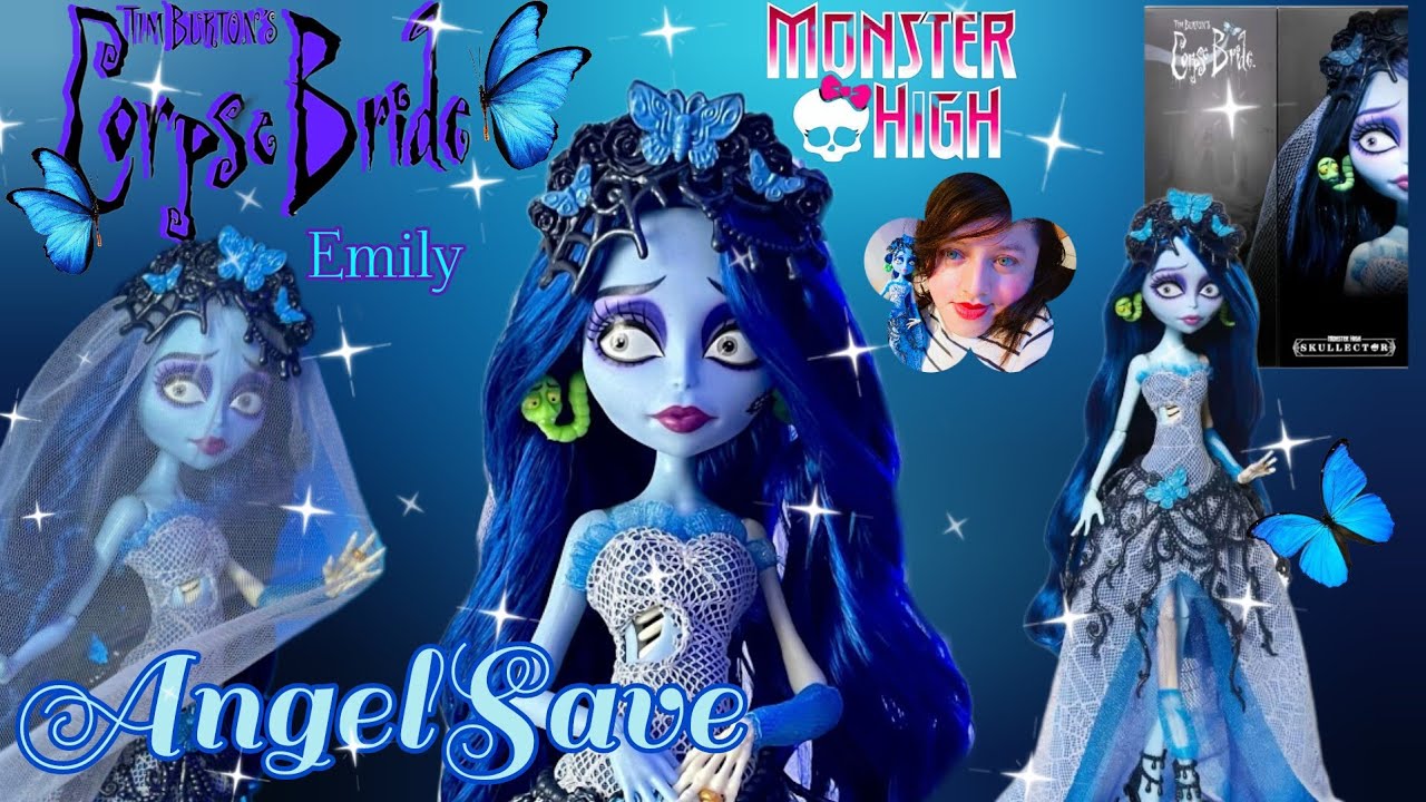 MONSTER HIGH SKULLECTOR Corpse Bride Doll, Emily Monster High Revisión Español.🦋