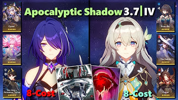 [HSR] Apocalyptic Shadow 3.7 | E0S1 Acheron True DMG + E0S0 Firefly x E0S1 Dahlia SB | F2P Teams