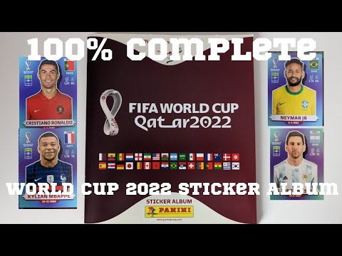 4 sticker panini catar 2022 world cup MESSI MBAPPE NEYMAR CR7