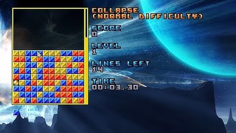 [NullpoMino Custom] Collapse Mode Test