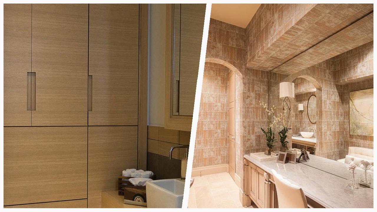 Revamp Your Powder Room with Brown Limestone Elegance | Designer CheatSheet