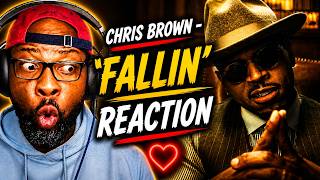 CHRIS BROWN “FALLIN’” FT. LEON THOMAS REACTION 😱🔥 THIS HIT DIFFERENT… VOCALS ARE INSANE!! 🎤💔