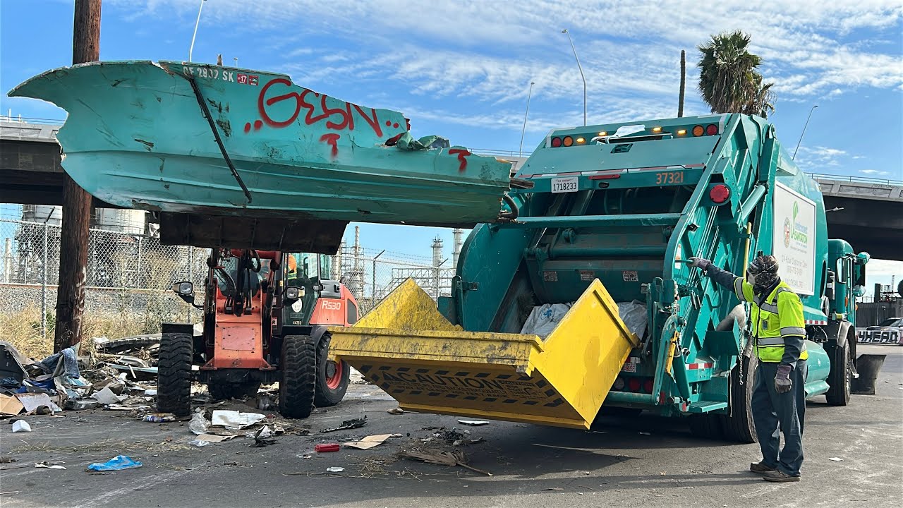 Garbage Truck vs. Boat
