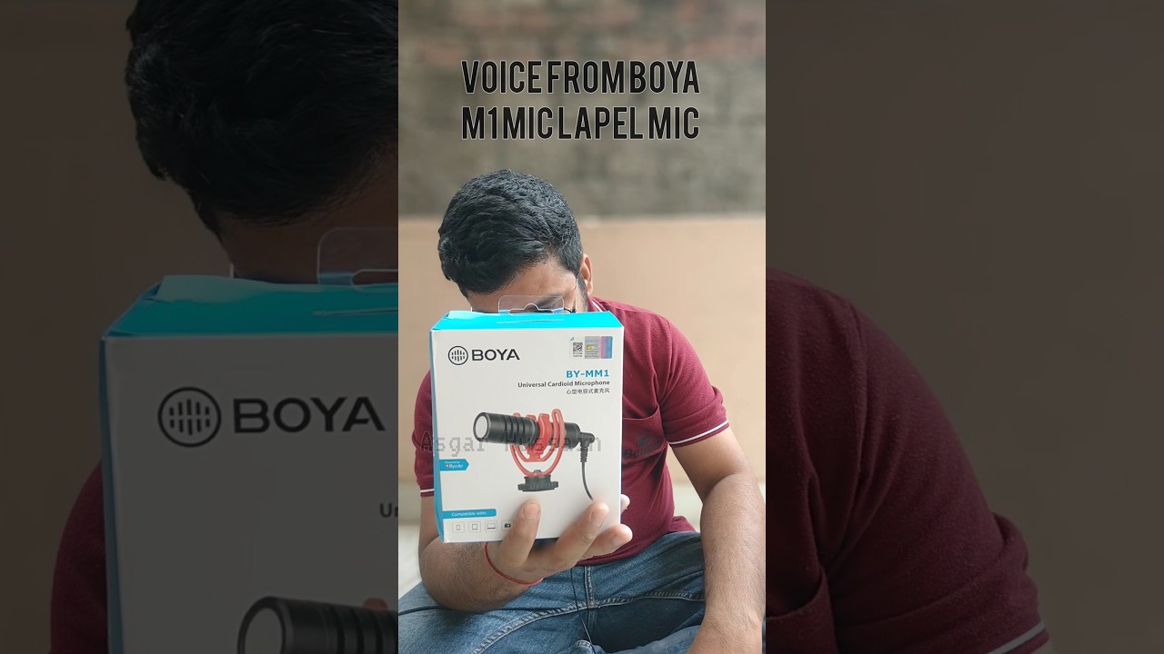 Видео сравнения микрофонов Boya M1, MM1 и смартфона