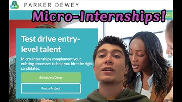 Our Resources: Parker Dewey Micro-Internships!