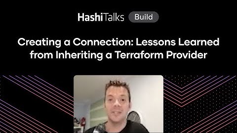 Creating a Connection: Lessons Learned from Inheriting a Terraform Provider