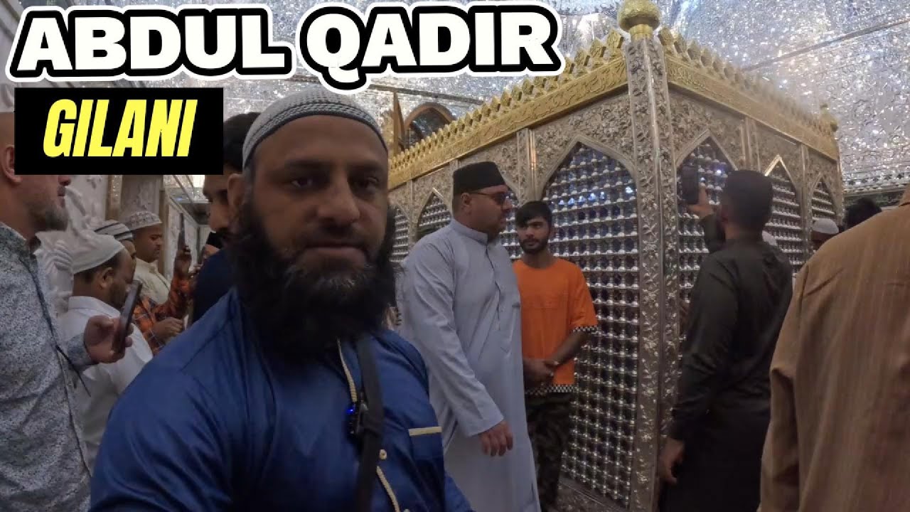 Explore the BREATHTAKING Abdul Qadir Gilani Masjid and Mazar!