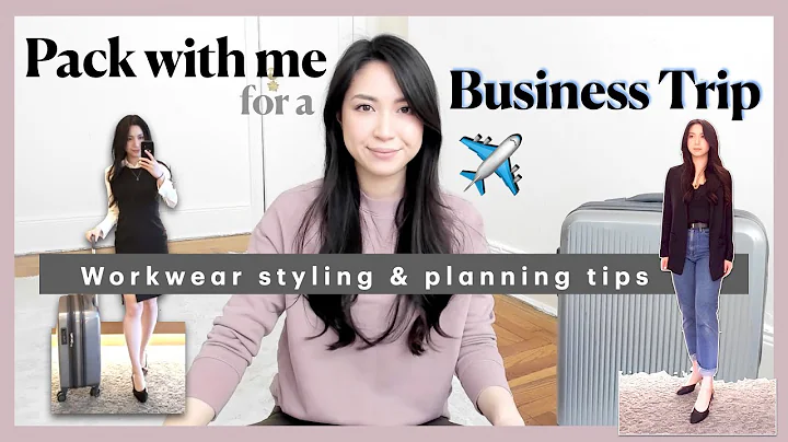 PACK WITH ME (BUSINESS TRIP) | workwear looks for a traveling consultant + tips