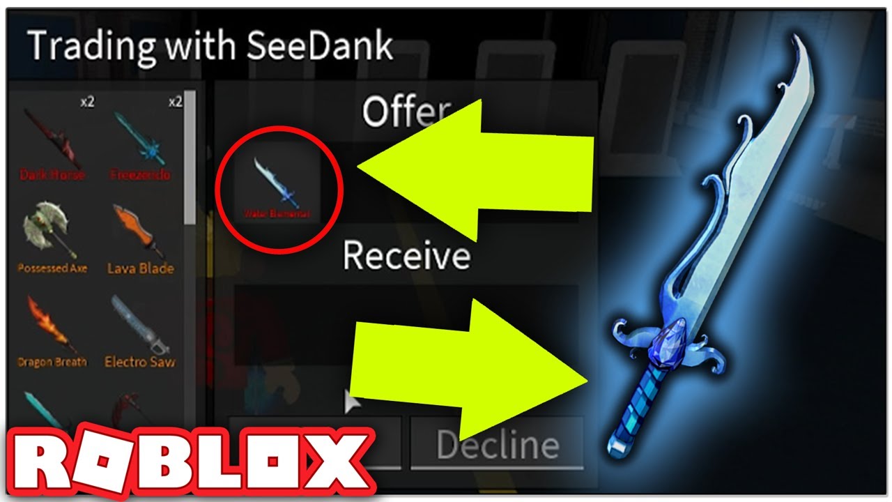 A Youtuber Stole My Rarest Knife In Roblox Assassin Youtube