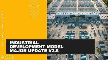 Industrial Development Model in Excel - Major Update v2.8 (Now Includes "Argus Drop" Module)