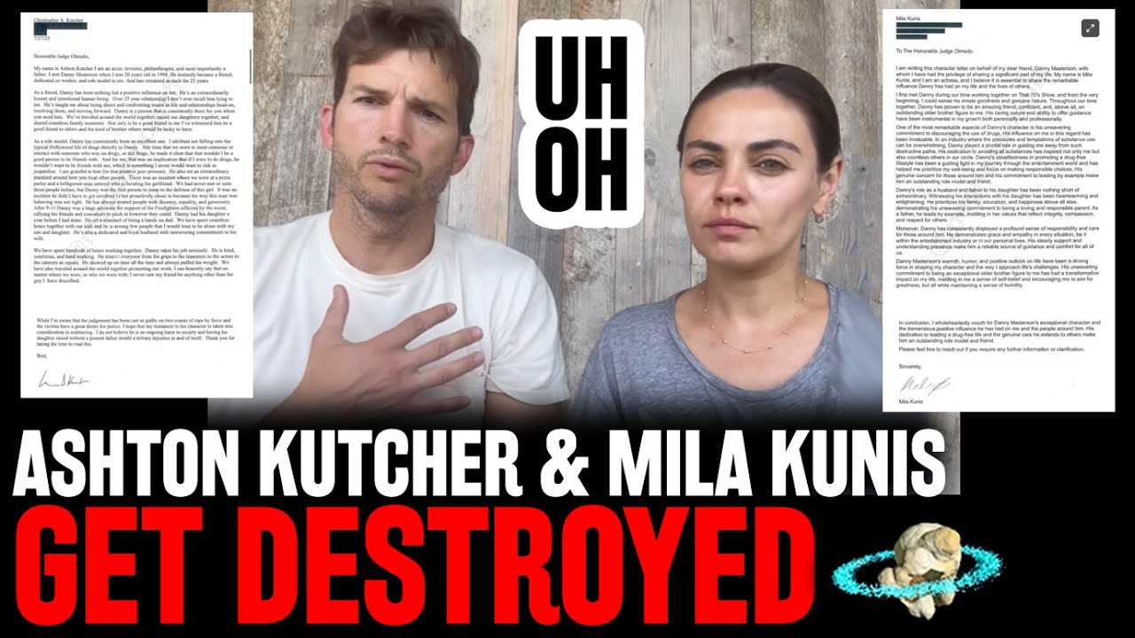 Ashton Kutcher and Mila Kunis Address Backlash to Danny ...