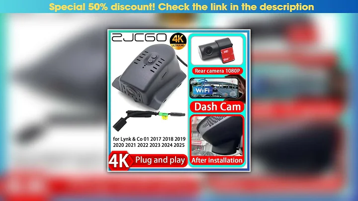 Discount UHD 4K 2160P Plug and Play DVR Dash Cam Video Recorder for Lynk & Co 01 2017 2018 2019 202
