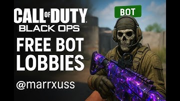 AFK BOT LOBBY BO6 BOT LOBBIES UNDETECTED MOD MENU