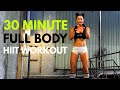 30 Minute Jump Rope HIIT Workout  - INTENSE FULL BODY