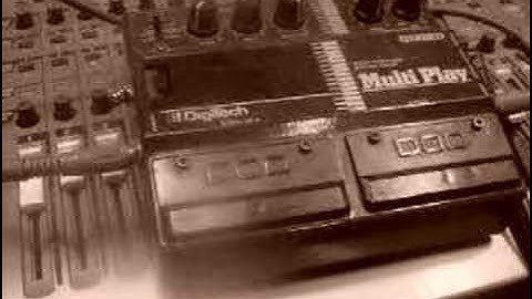Digitech Multiplay delay in Action