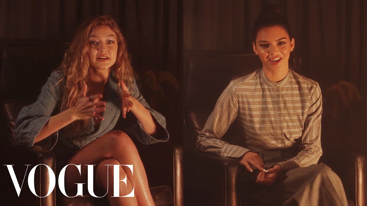 Kendall Jenner, Gigi Hadid, and Paloma Elsesser Tell Scary Stories - Vogue