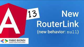 Angular 13: RouterLink  (null behavior)