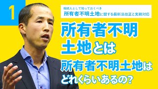 【＃1 所有者不明土地とは】相続人として知っておくべき所有者不明土地に関する最新法改正と実務対応