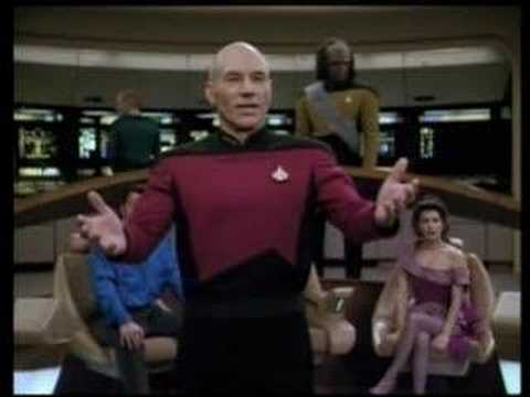 Apparently Picard Likes Techno?