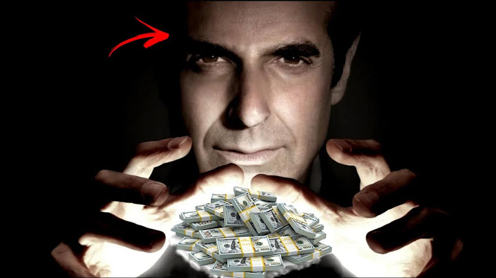 David Copperfield. Kamo je Nestao Najbogatiji Mađioničar na Svijetu?