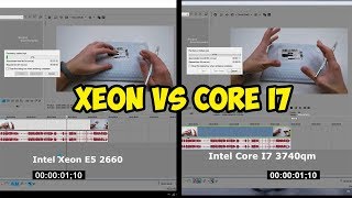 Intel Core i7 3740qm vs Xeon e5 2660