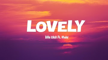 Thumbnail of Billie Eilish - lovely (Lyrics) ft. Khalid