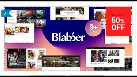 Blabber | All-in-One Elementor Blog & News Magazine WordPress  | Themeforest Templates