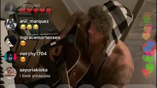 Video thumbnail of "Justin bieber Instagram live 30 march 2020 -fast car"