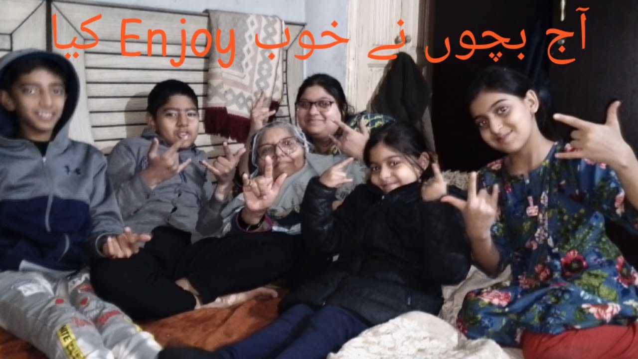 Enjoye AJ BACHON NAY KHOOB ENJOYE KIYA || MY BEST VLOGE BY SHIZA ANAYA VLOGS ...