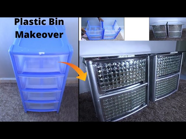 Decorating Plastic Storage Bins, How to Revamp Containers