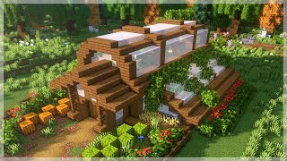 Minecraft: Beautiful Little Greenhouse Tutorial