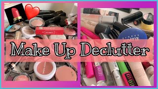 Make Up Declutter 2021: Declutter with Me Blush, Foundation, Eyeshadow, Higlighter