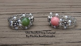 Famous Chic Beaded Ring Tutorial Profile