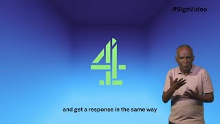 New Channel 4 - Signvideo - Ident 2023