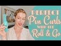 Roll and Go Pin Curl Tutorial