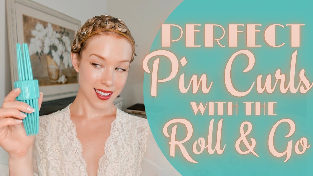 How to Pin Curl using the Roll and Go Hair Tool - YouTube