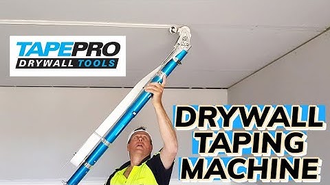 Straight Up Drywall Taping with The Auto Taper