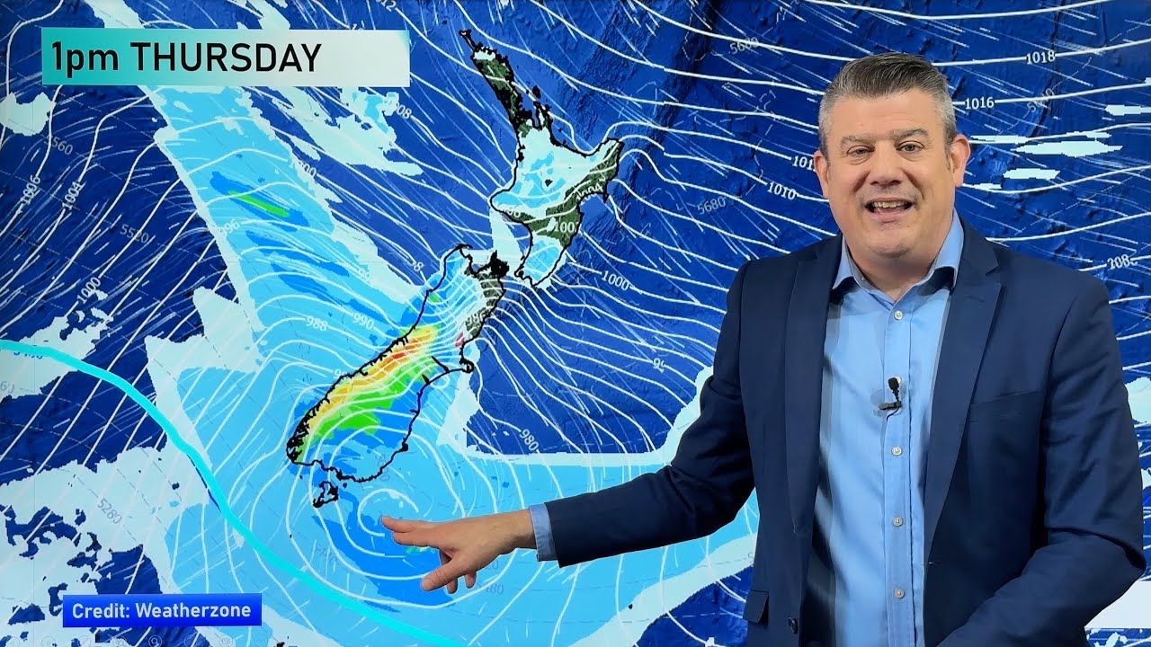 Severe weather for NZ before Labour Weekend - YouTube