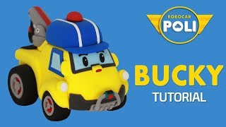 Transformed into clay♥ Bucky became so soft! | Friends of Robocar POLI | Gony’s Claytown screenshot 2