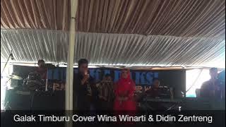 Galak Timburu Cover Wina Winarti & Didin Zentreng (LIVE SHOW LANGKAPLANCAR PANGANDARAN)