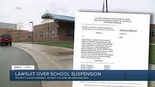 Lawsuit over school suspension
