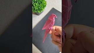 Easy Origami Parrot Tutorial  How to make paper animals  DIY @orediycrafts