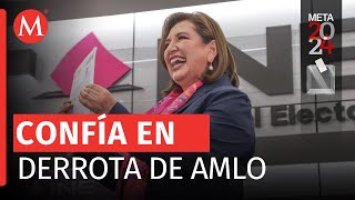Xóchitl Gálvez exige a AMLO “sacar las manos” de la elección