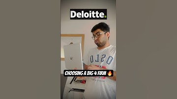 Choosing a Big 4 Accounting Firm | Deloitte EY PWC KPMG | CA ACCA