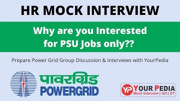 PGCIL HR Mock Interview | Power Grid Electrical Interview preparation | PGCIL GD & Interview