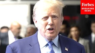 Trump To Reporters If Any Jewish Person Voted For Joe Biden They Should Be Ashamed Of Themselves